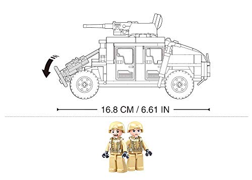 Sluban- Modelo Bricks-Hummer H2 Vehículo de Asalto (M38-B0837)