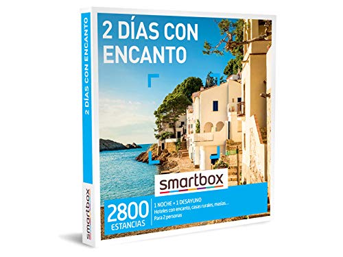 Smartbox - Caja Regalo Amor para Parejas - 2 días con Encanto - Ideas Regalos Originales - 1 Noche con Desayuno para 2 Personas + 3 cuidados YVES Rocher para el Rostro y el Cabello