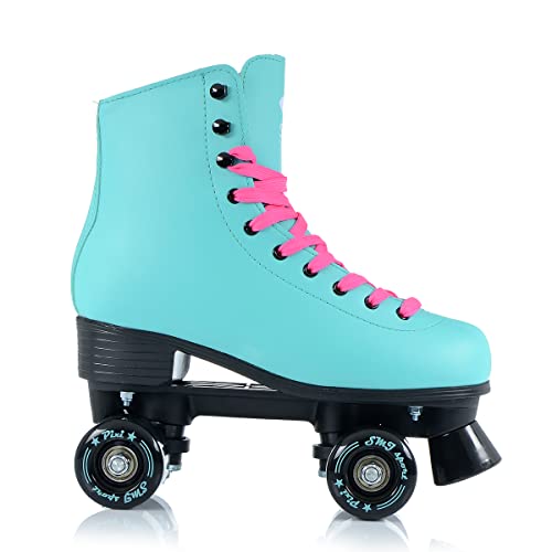 SMJ sport Patines en línea clásicos retro para mujer ABEC7 (40)