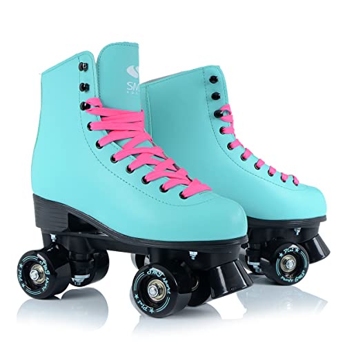 SMJ sport Patines en línea clásicos retro para mujer ABEC7 (40)