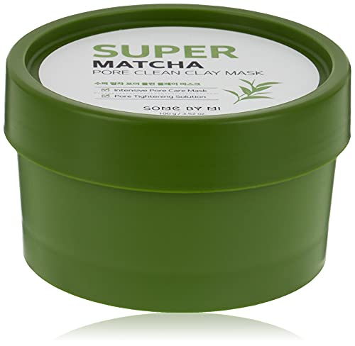 SOME BY MI Super Matcha Pore Clean Clay Mask, Mascarilla De Arcilla Purificante Con Té Matcha, 100 g, Verde, 300 Gramo