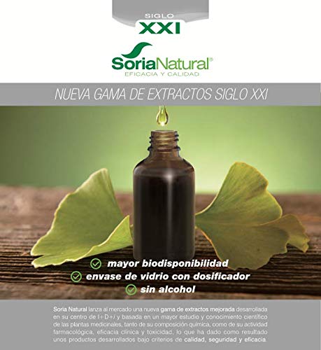 Soria Natural - EXTRACTO DE COLA DE CABALLO S. XXI - Extracto Natural - Fuerza uñas y cabello y disminuye retención de líquidos - 50 ml - Equisetum arvense (PACK1)