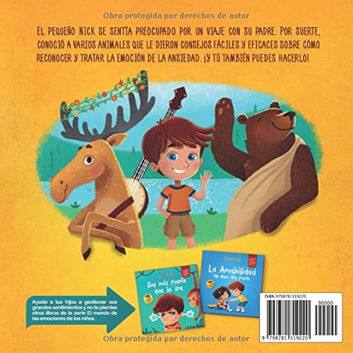 Soy más fuerte que la ansiedad: Libro infantil sobre la superación de las preocupaciones, el estrés y el miedo (El mundo de las emociones de los niños)