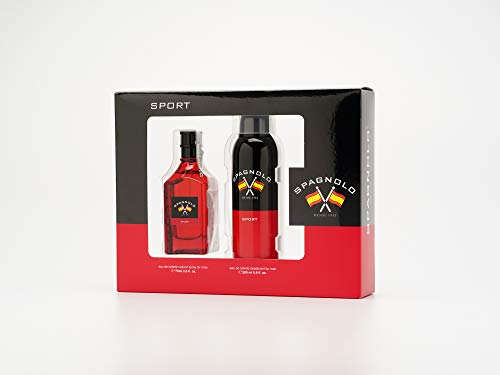 Spagnolo Sport Estuche de Regalo para Hombre EdT 75ml + Desodorante Spray 200ml