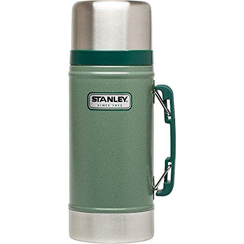 Stanley Classic Legendary Fiambrera Termica, Acero Inoxidable, Green Old Logo, 0.7L