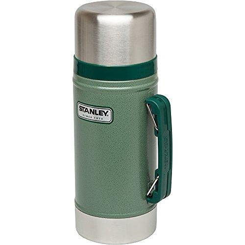 Stanley Classic Legendary Fiambrera Termica, Acero Inoxidable, Green Old Logo, 0.7L