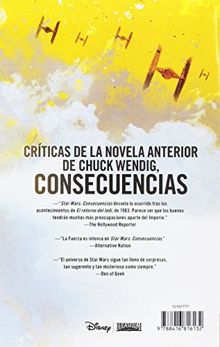 Star Wars Consecuencias Deuda de vida (novela) (Star Wars: Novelas)