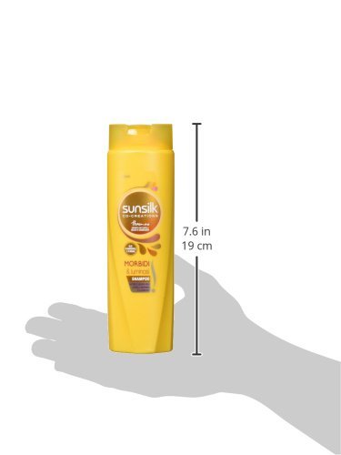 Sunsilk Champú suave y luminoso, 2 x 6 unidades de 250 ml