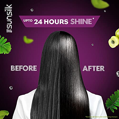 Sunsilk Impresionante champú Black Shine, 650 ml