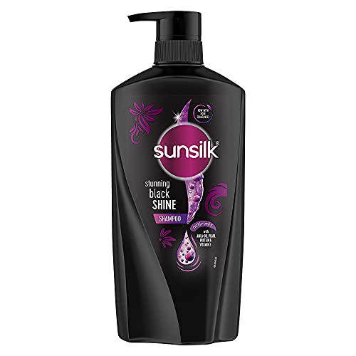 Sunsilk Impresionante champú Black Shine, 650 ml