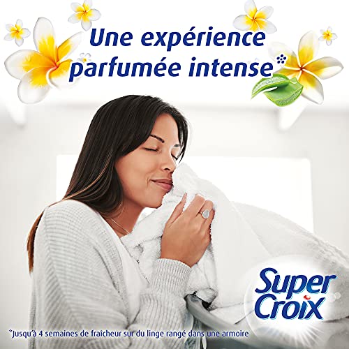 Super Croix Bora Bora - Lessive Liquide - Fleur de Monoï - 100 Lavages (4 x 1.25L)