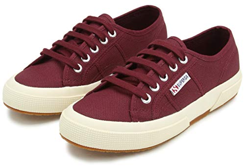 Superga 2750 Cotu Classic Zapatillas Unisex Adulto, Rojo (Dk Bordeaux), 35 EU