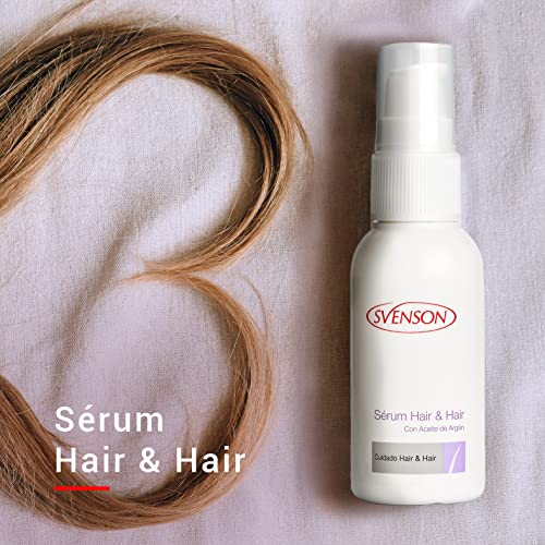 Svenson | Serum Hair & Hair | Aporta Hidratación Y Suavidad Al Cabello | Elimina El Encrespamiento Y Facilita El Peinado Del Pelo | Serum Para Pelucas Naturales O Sintéticas, Blanco, 150 Mililitro