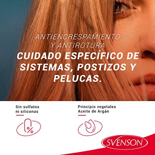 Svenson | Serum Hair & Hair | Aporta Hidratación Y Suavidad Al Cabello | Elimina El Encrespamiento Y Facilita El Peinado Del Pelo | Serum Para Pelucas Naturales O Sintéticas, Blanco, 150 Mililitro