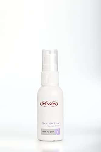 Svenson | Serum Hair & Hair | Aporta Hidratación Y Suavidad Al Cabello | Elimina El Encrespamiento Y Facilita El Peinado Del Pelo | Serum Para Pelucas Naturales O Sintéticas, Blanco, 150 Mililitro