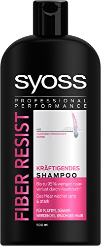 syoss Champú Fiber Resist, 500 ml