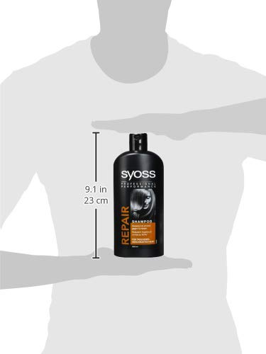 syoss Champú Repair (3 unidades, X 500 ml)