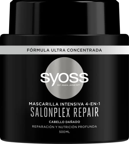 Syoss Mascarilla Intensiva 4 en 1 Salon Plex para cabello dañado 500ml