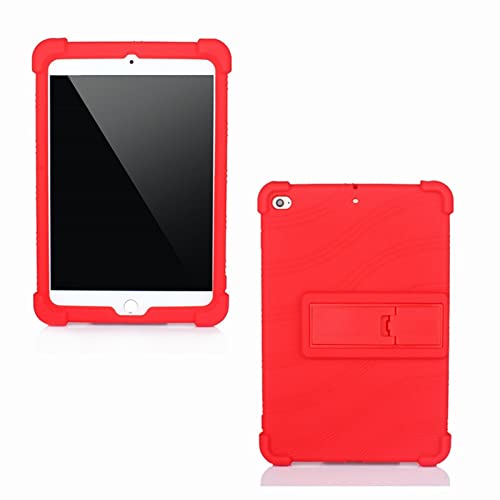 SZHHFJJYP HHF Pad Accesorios para el Nuevo iPad 9.7 2017 2018, TPU Patrón de Silicona Cubierta Suave para iPad Air 2 Air 1 6ª generación (Color : Hot Pink, Talla : Air 1 9.7 2017 2018)