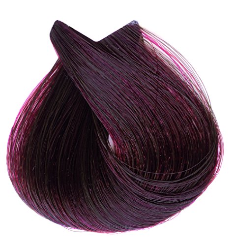 Tahe Lumière Express Tinte de Pelo Profesional Coloración de Cabello Permanente Tinte Rubio Oscuro Rojo Violeta Tono 6.67 100 ml