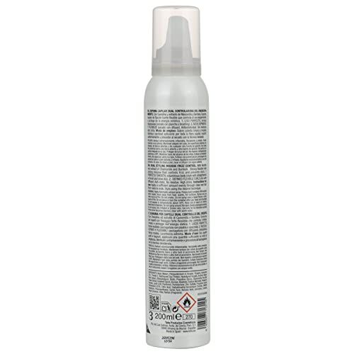 Tahe Miracle Gold Espuma Capilar Dual Controladora del Encrespamiento, Milagro Anti-frizz, Fijación 5, 200 ml