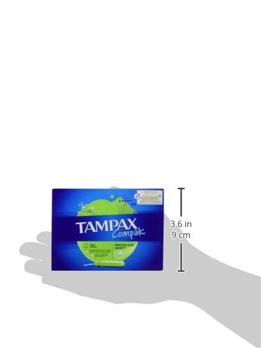 Tampax Tampon Compak Super 22 unidades Paquete de 3