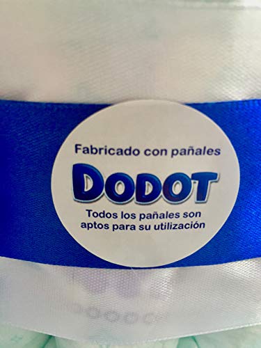 Tarta de pañales DODOT club deportivo Leganés (Talla 2 (3-6 kg))