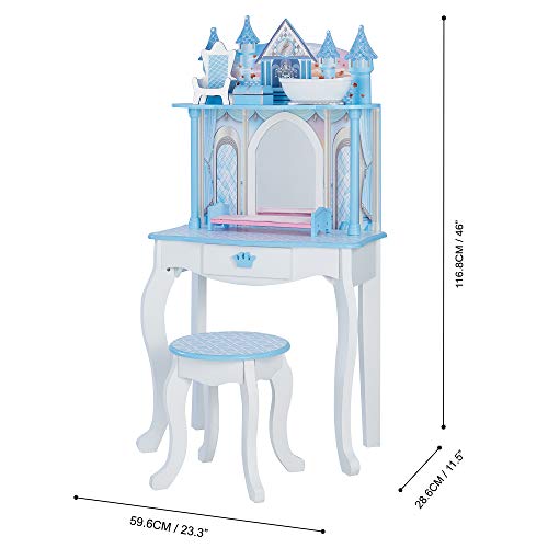 Teamson Kids - Dreamland Castillo de Juguete de Vanity Set - Blanco / TD-12951F