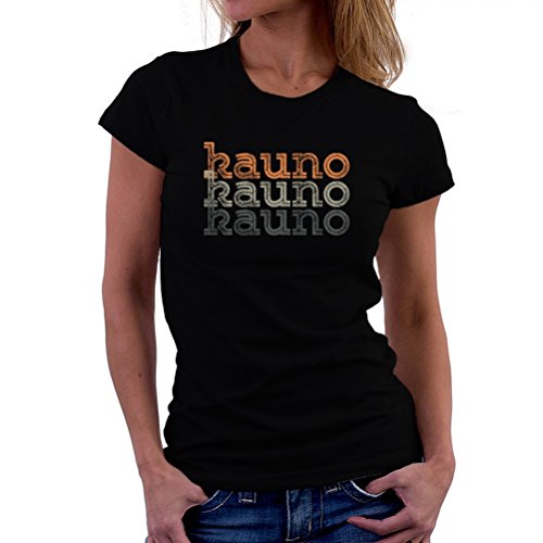 Teeburon Kauno Repeat Retro Camiseta Mujer