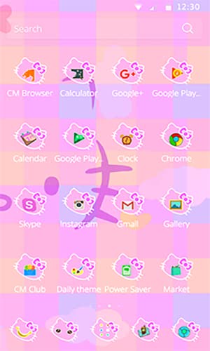 Theme for hello kitty