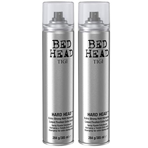 Tigi Bed Head Hard Head - Laca de Fijación Extra Fuerte 385 ml