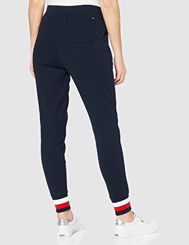 Tommy Hilfiger Heritage Sweatpants Pantalones de Deporte, Azul (Midnight 403), 29W/32L para Mujer