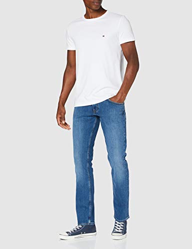 Tommy Hilfiger Hombre Straight Denton Str Alvin Blue Loose Fit Jeans, Azul (Alvin Blue), W40 / L30