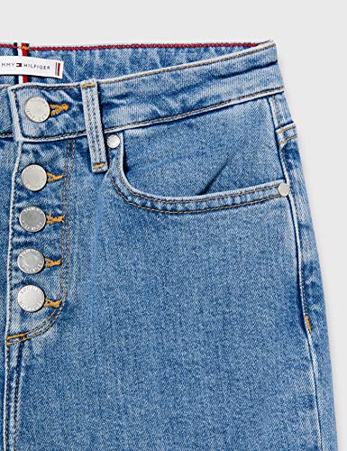 Tommy Hilfiger Mujer Riverpoint Cigarette Hw A Patty Slim Jeans, Azul (Patty 1bi), W24 / L34