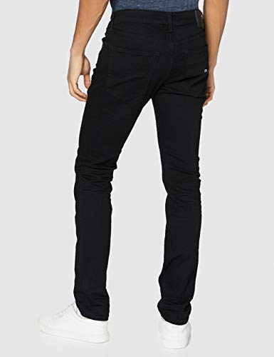 Tommy Hilfiger Scanton Slim NBKS Vaqueros, Negro (New Black Stretch), W32 / L32 para Hombre