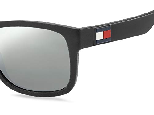 Tommy Hilfiger TH 1556/S, Gafas de Sol para Hombre, Multicolor (Blk Blue), 52