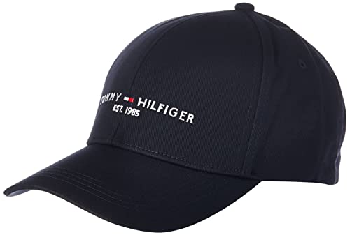 Tommy Hilfiger TH Established Cap Gorro/Sombrero, Desert Sky, Taille Unique para Hombre