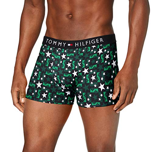 Tommy Hilfiger Trunk Print Ropa Interior, Star Squares Terrain, MD para Hombre