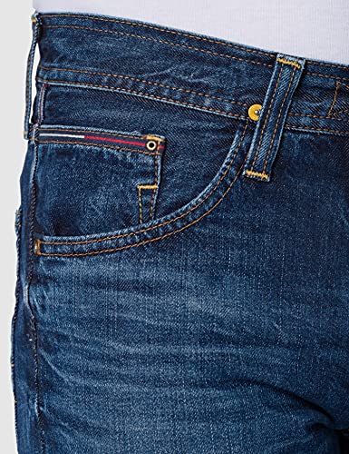 Tommy Jeans Hombre Wilson LAMR Jeans, Azul (907 La Mid Rigid), W29/L32