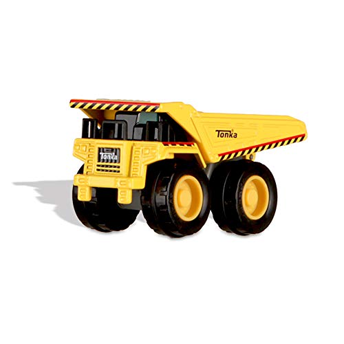 Tonka Metal Movers Combo Pack: Mighty Dump and Bull Dozer Paquete Combinado, Color nulo. (Basic Fun 6021)