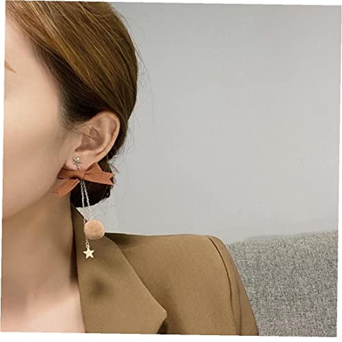 TOSSPER Navidad Elk Knot Star Dangle Pendiente para Mujeres Regalo Joyería Moda Drop Fashion Fashion