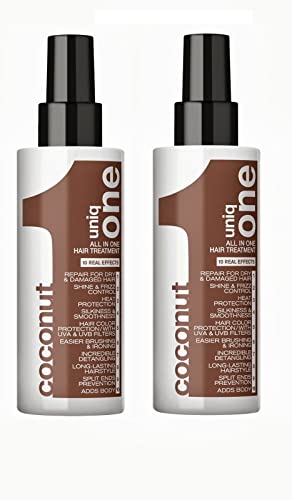 Tratamiento para el cabello Revlon Uniq One, olor a coco