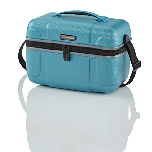 Travelite Vanity/Trousse de toilette "Vector" turquoise Neceser viaje, 36 cm, 20 liters, Turquesa (Turquoise)