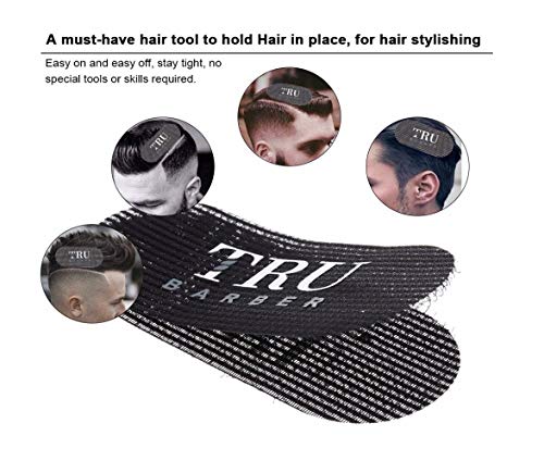 TRU BARBER - Hair Grippers Juego de pinzas de pelo para peluquería (2 colores, 4 unidades, para hombres y mujeres, para peluquería y peluquería, pinzas para peinar