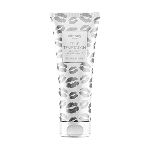 True Temptation - 250ml - Loción corporal nutritiva de feromonas con Sensfeel™ para ella.