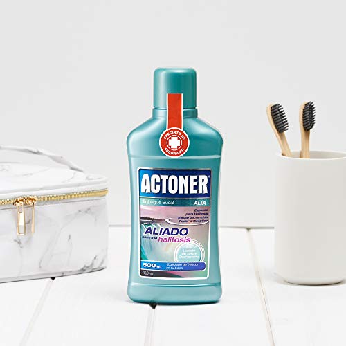 Tulipán Negro Actoner, Enjuague Bucal Aliado, Especial Para Halitosis, 500 ml