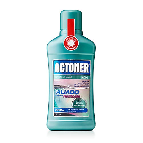 Tulipán Negro Actoner, Enjuague Bucal Aliado, Especial Para Halitosis, 500 ml