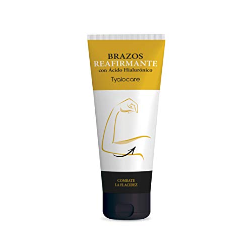 Tyalocare Reafirmante de Brazos - Crema Hidratante con Efecto Estilizador del Perfil de los Brazos y Refirmante Frente al Descolgamiento, Blanco, 225 Mililitros