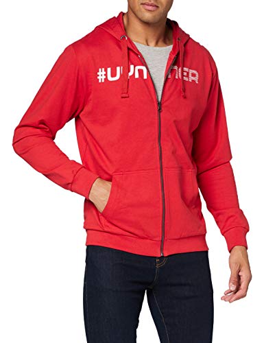 UYN Uynner Club Full Zip Sweatshirt Sudadera, Unisex Adulto, Pompeian Red, Small