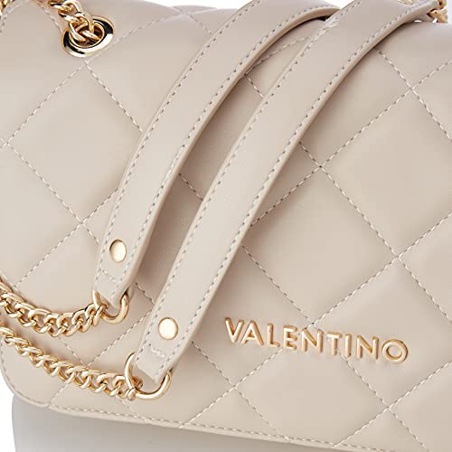 Valentino by Mario Ocarina, Satchel para Mujer, Ecru, One Size